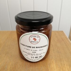 Confiture de rhubarbe - 250 g