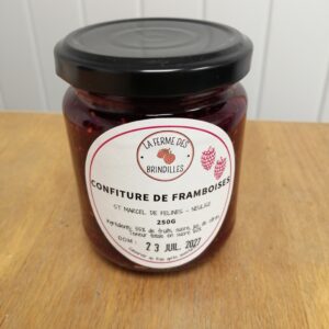 Confiture de framboises - 250 g