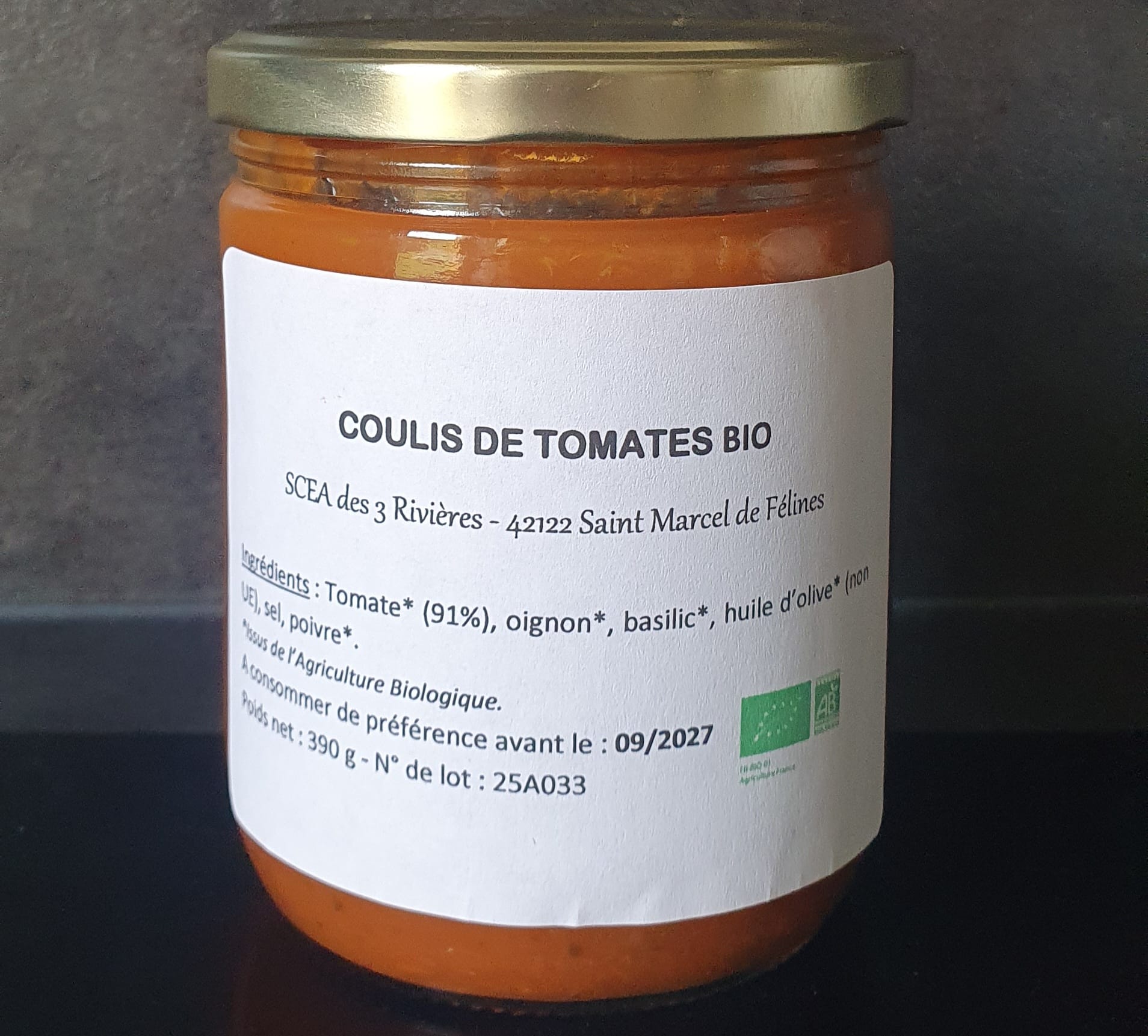 Coulis de tomate