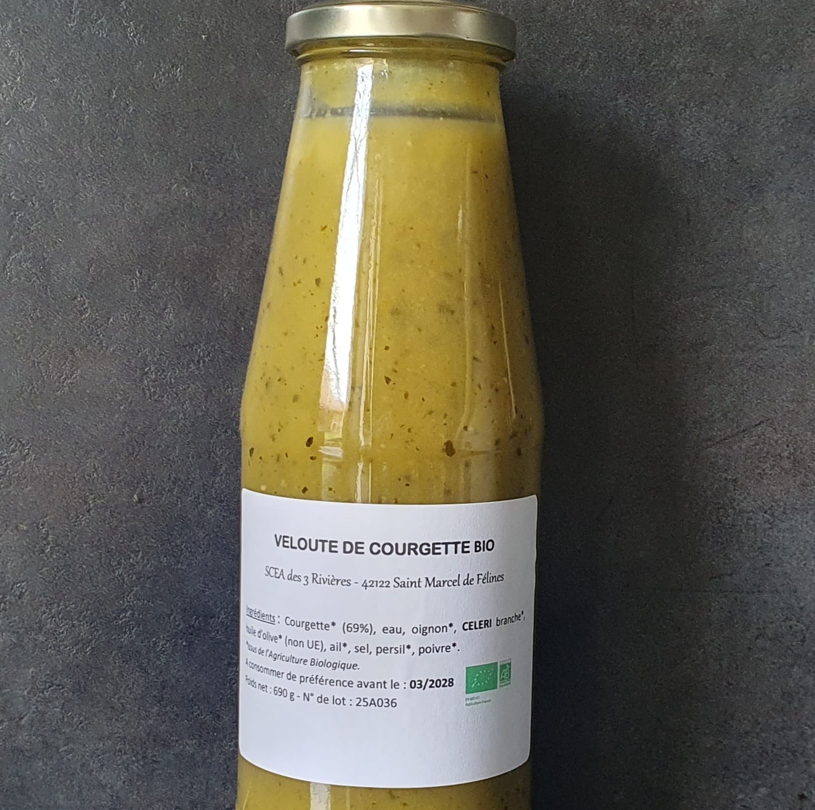 Velouté de courgette